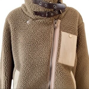 EVIDNT teddy Moto Jacket Size L
